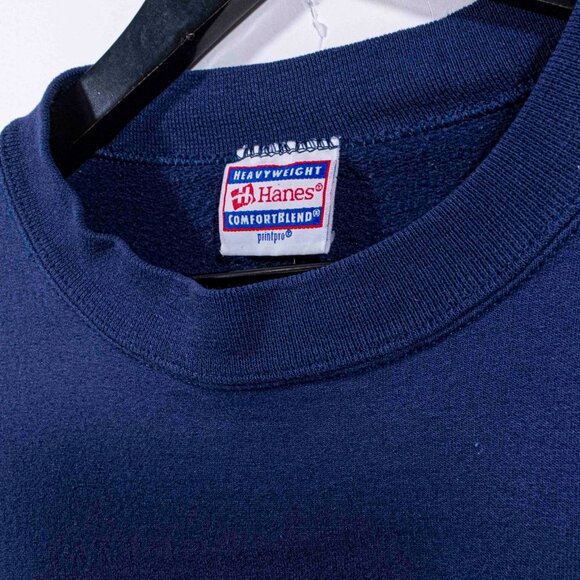 FDNY Rescue Sweatshirt Blue Thunder XXL Y2K Streetwear Distressed - Picture 8 of 10